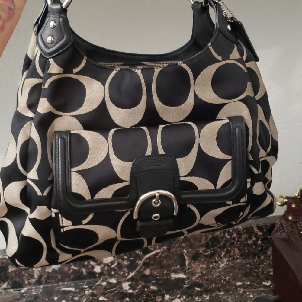 Authentic coach purse